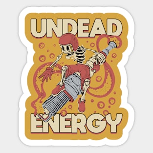 Skull Spark Sticker